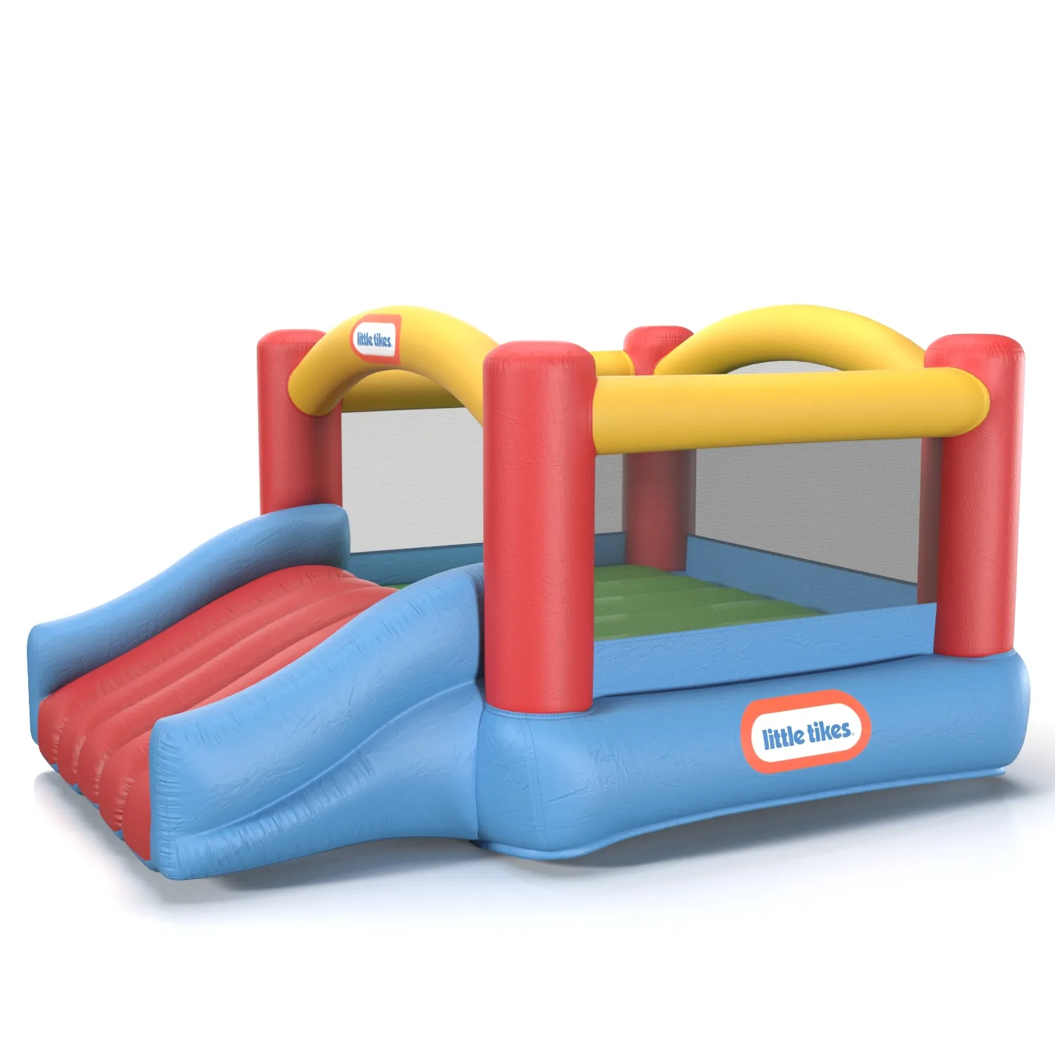 Little Tikes Jump And Slide Inflatable Bouncer PBR 3D Model_01